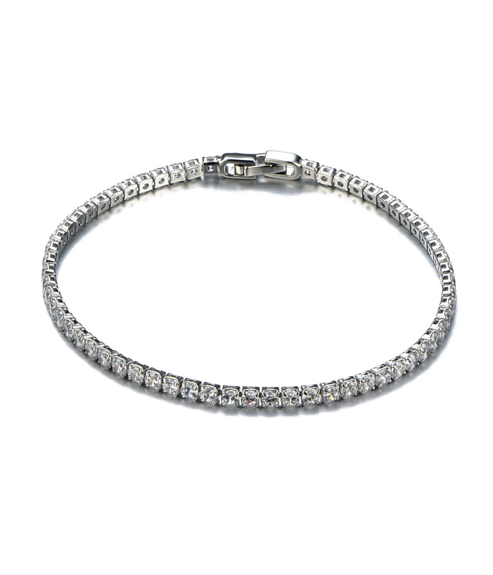 Sterling Silver Tennis Bracelet