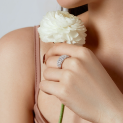 Regalia Dome – 925 Sterling Silver Statement Ring - Image 4
