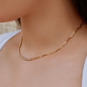 Duo Rhythm Sterling Silver Necklace - View 4
