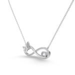 Sterling Silver "Eternal Wings" Infinity Necklace