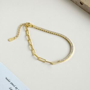 Duo Rhythm Sterling Silver Bracelet - View 4