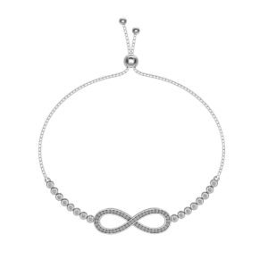 Infinite Sparkle Bracelet - 925 Sterling Silver
