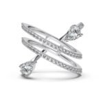 Eterna Layers – 925 Sterling Silver Zirconia Eternity Ring
