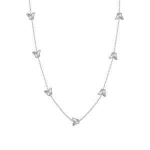 Whispering Wings Sterling Silver Necklace