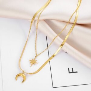 Celestia Embrace - High Quality Stainless Steel Necklace