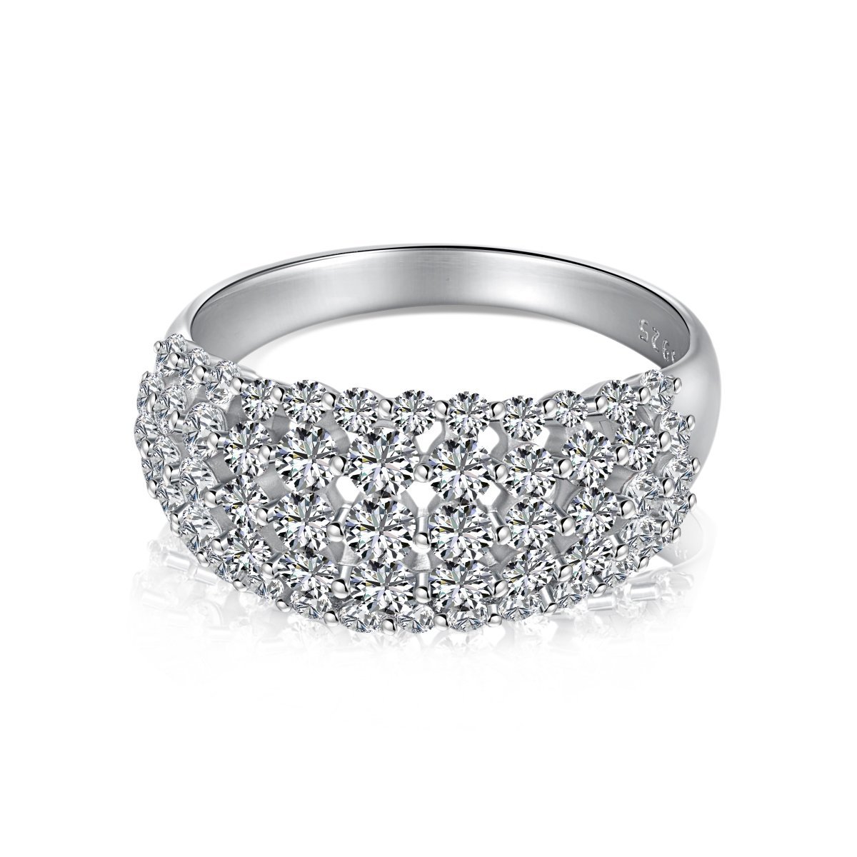 Regalia Dome – 925 Sterling Silver Statement Ring
