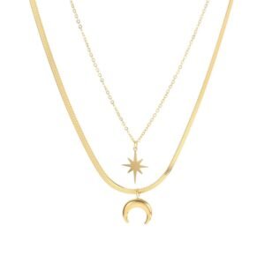 Celestia Embrace - High Quality Stainless Steel Necklace - Alternate View