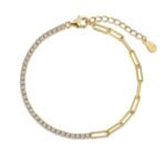 Duo Rhythm Sterling Silver Bracelet