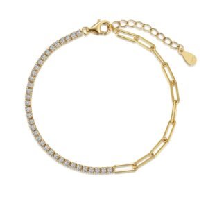 Duo Rhythm Sterling Silver Bracelet